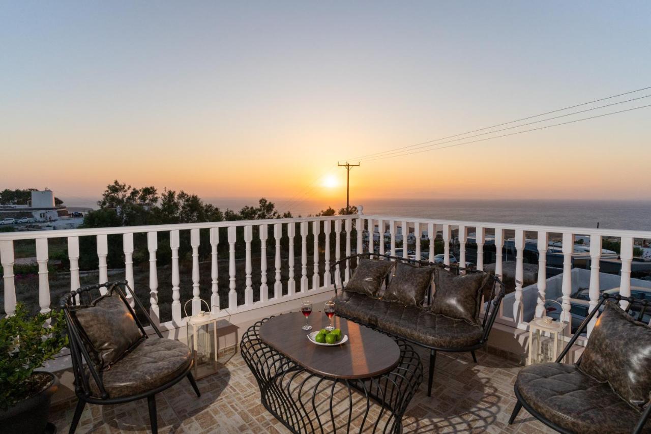 Amarie House With Sea View & Sunset View Villa Oia  Exterior photo